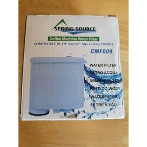 2-Pack Spring Source Coffee Machine Water Filter For Saeco AquaClean CA6903‎